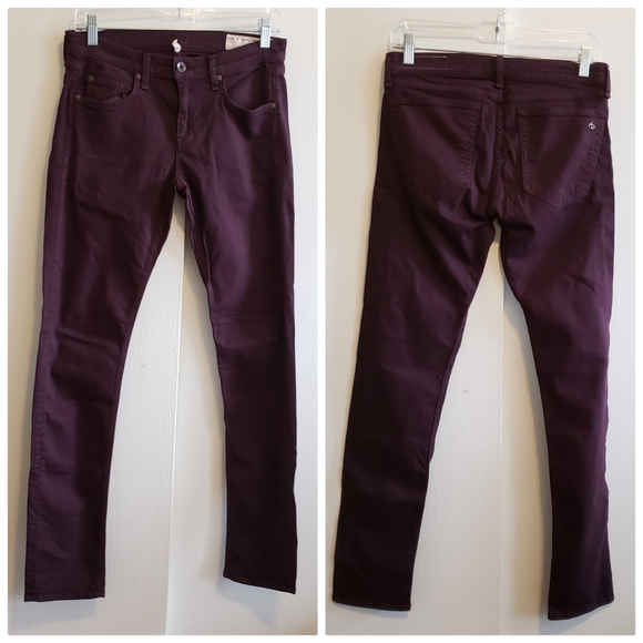 Rag & Bone The Dre In Aged  Straight Jeans… - Picture 6 of 7